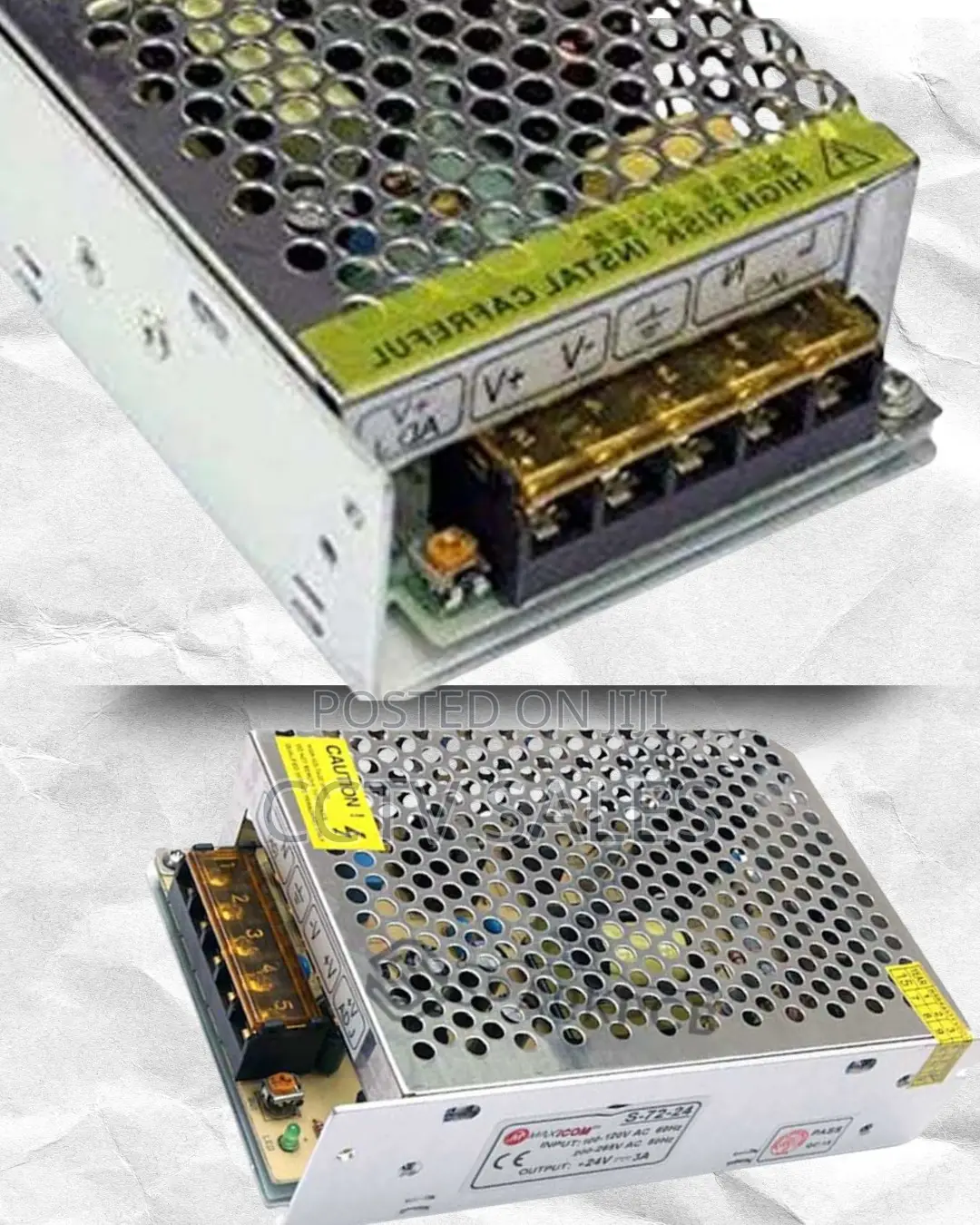 12v 5 Amps 60watts Mini Power Supply Open