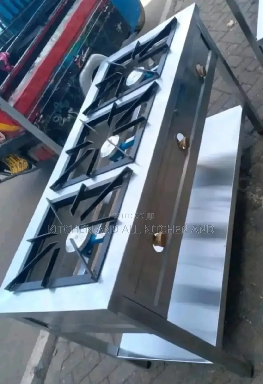 Ecxting 3 Burner Stainless Steel Cooker