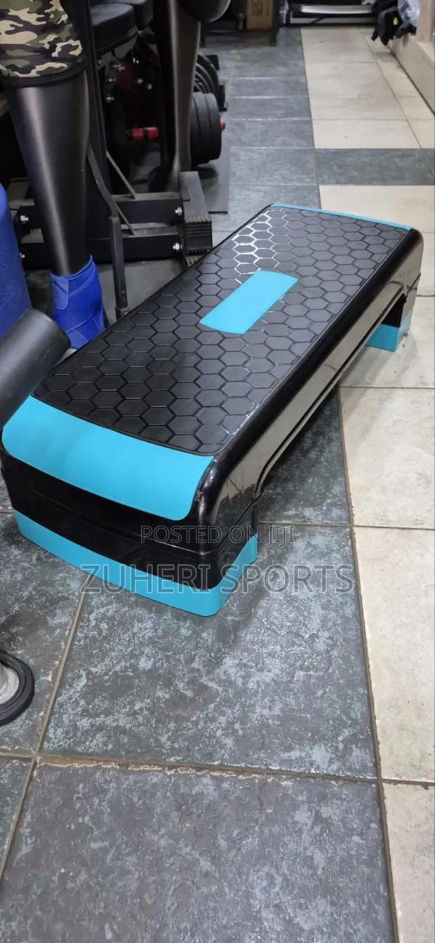Aerobic Step Gym Exercise Step Adjustable to Three Levels - main view