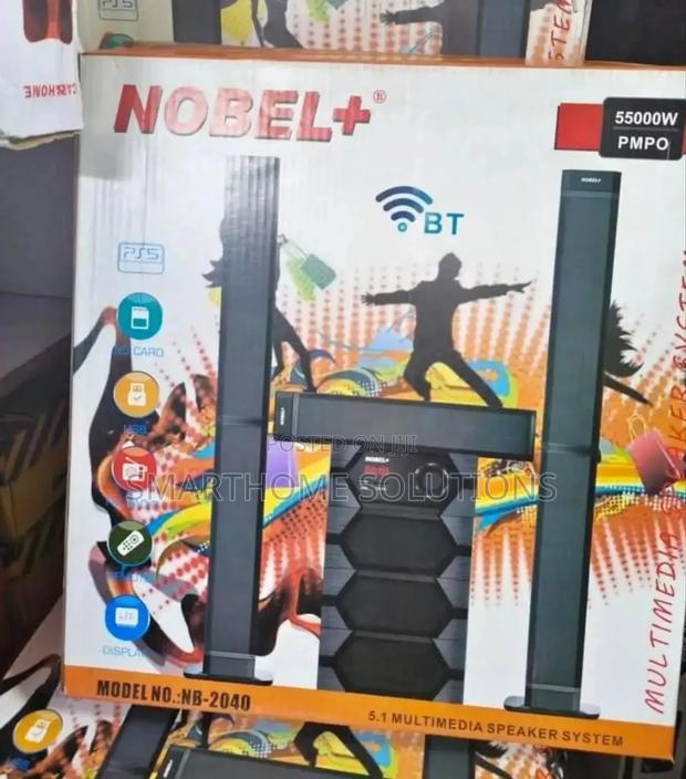 Nobel 2040 Full Functionality Home Theater Sound System - main view