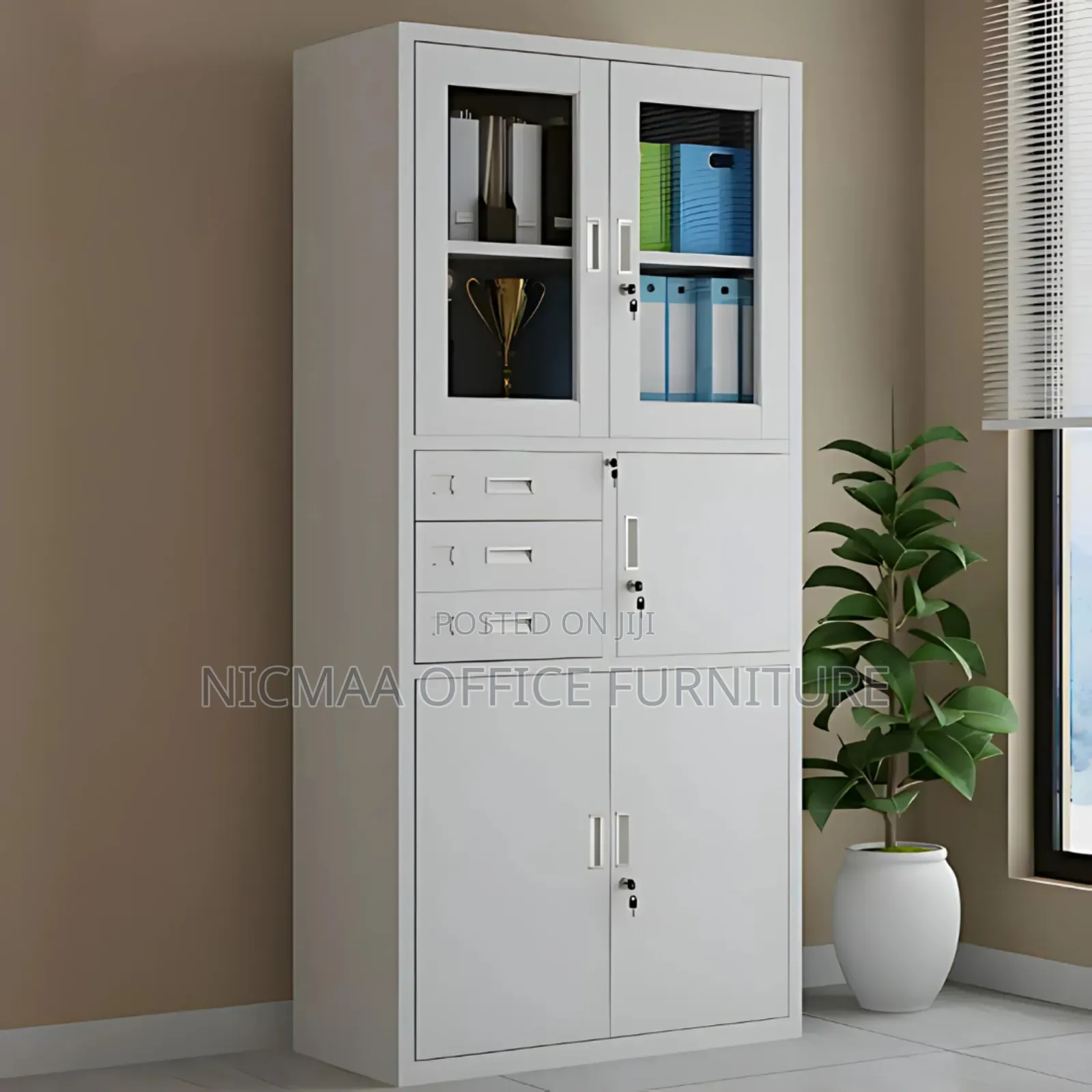 File Cabinet With Safe