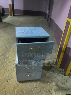 Grey Bed Side Drawers