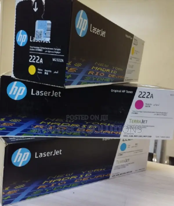 Hp 222a Original Toner Colors
