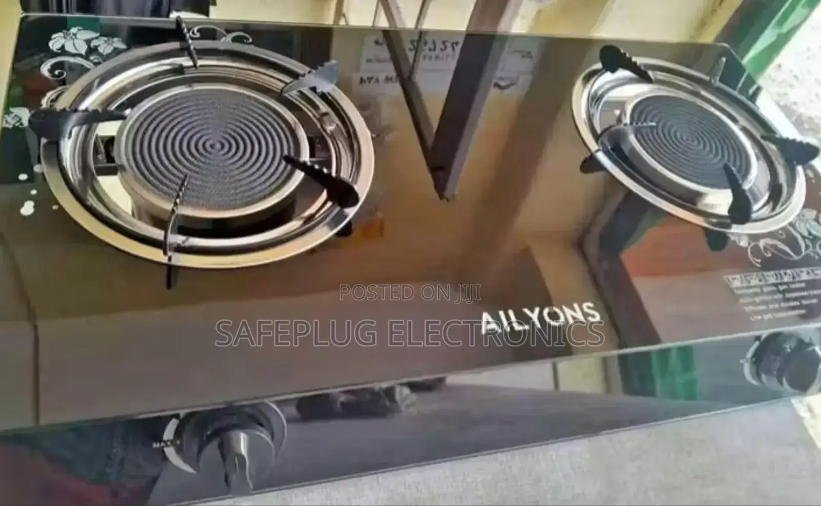 Ailyons Gs005a-1, 2b, Glass Top Gas Cooker Infrared Burner