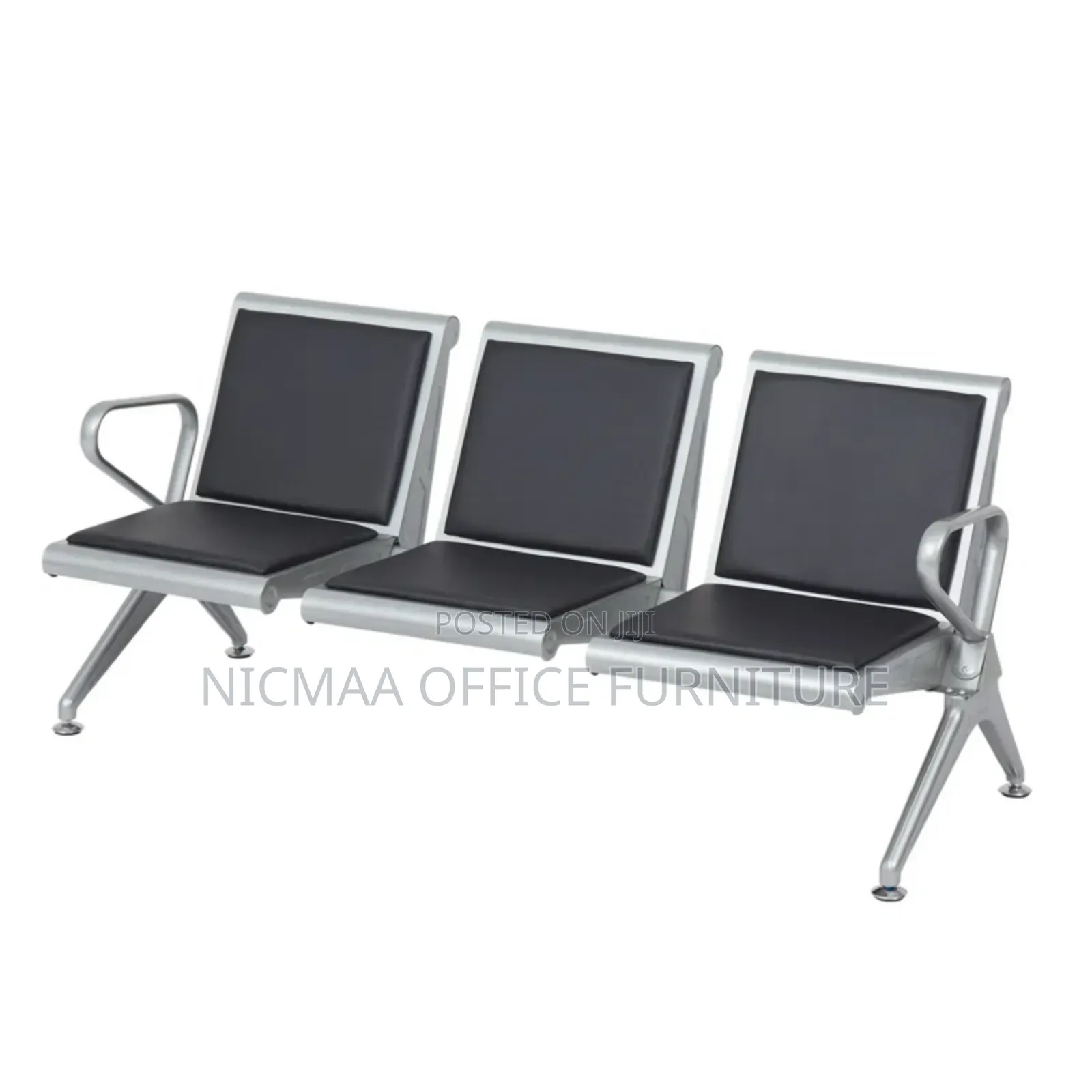 3 Link Padded Waiting Bench