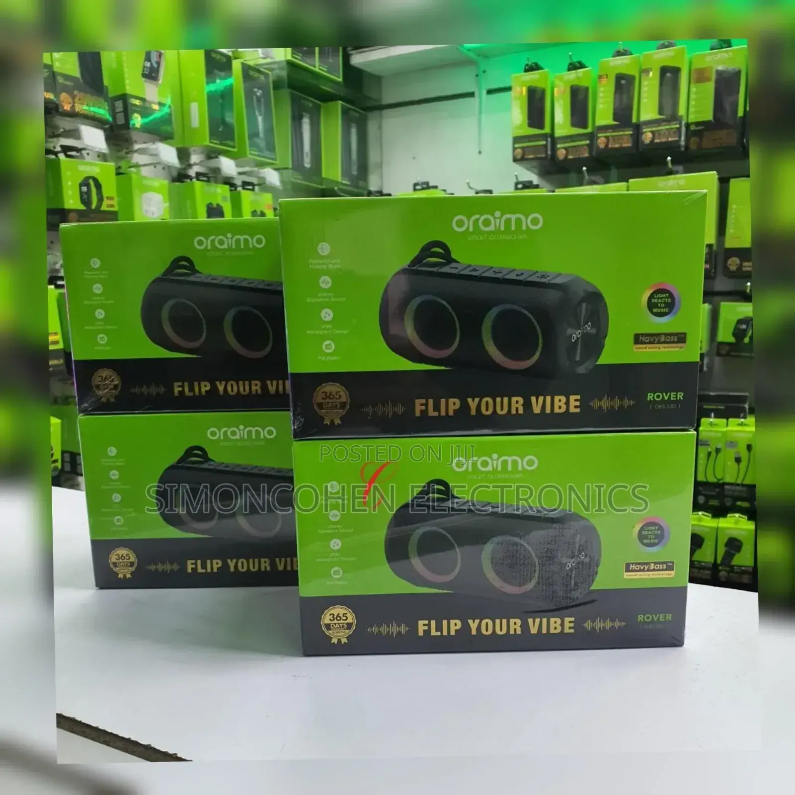 Oraimo Rover Obs-53d Flip Your Vibe Speakers