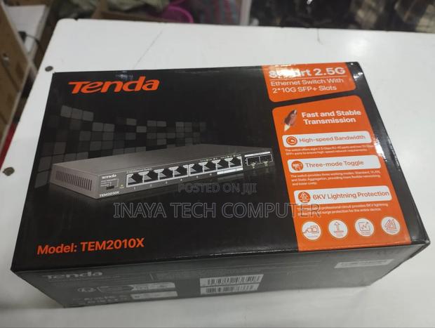 Tenda 8 Port Tem2010x Switch - main view
