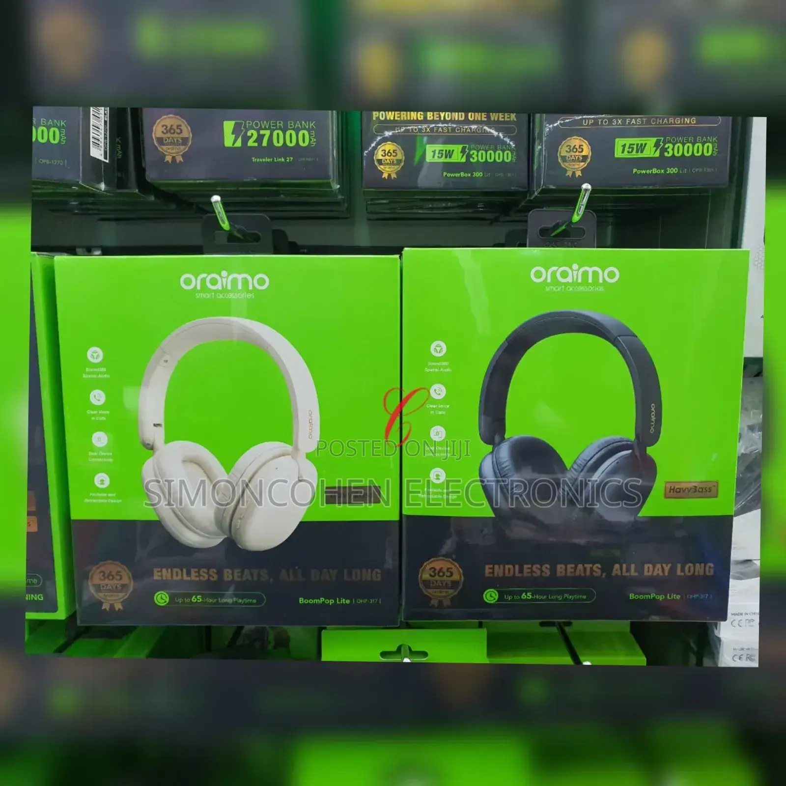 Oraimo Boompop Headphones