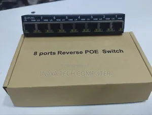 Reverse Poe Switch 8 Port (Power Over Ethernet )