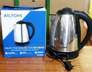 Ailyons 1.8 L Electric Kettle Water Heater Jug- Cordless