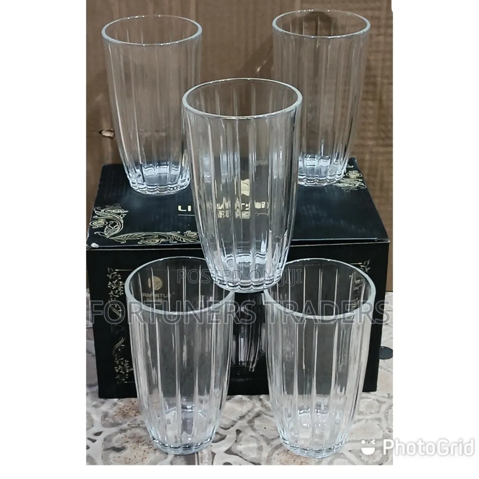 Delisoga Striped Cocktail Glass