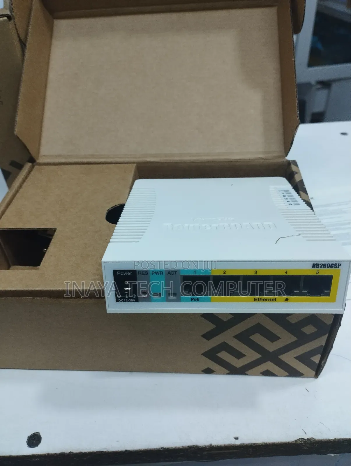 Mikrotik Rb260gsp 5 Gigabit Ethernet Ports Switch