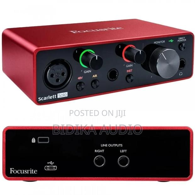 New Focusrite Scarlett 2i2 Solo