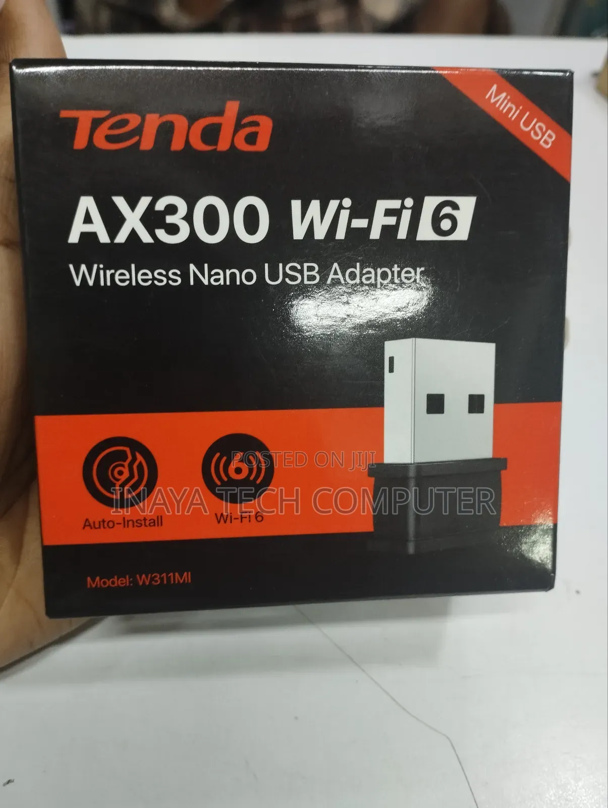 Tenda Wi-Fi 6 Wireless Nano Usb Adapter