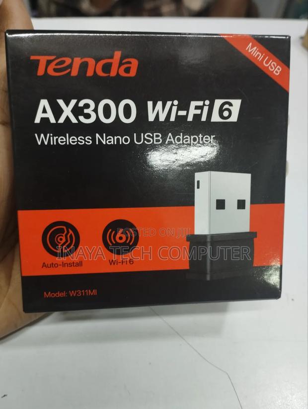 Tenda Wi-Fi 6 Wireless Nano Usb Adapter