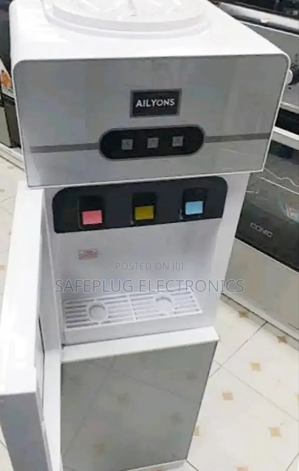 Ailyons 3 Tap Water Dispenser Hot, Cold Normal - Grey
