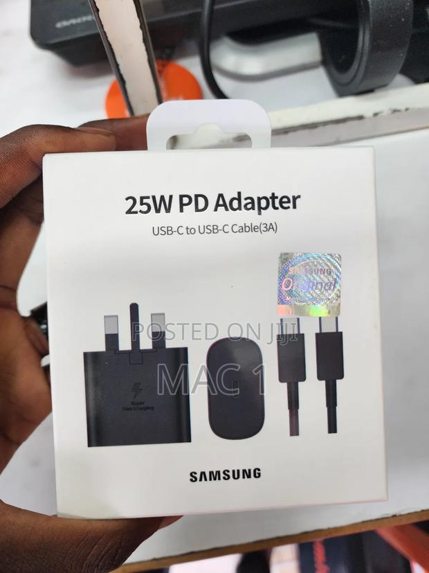 Samsung 25w Pd 2.0a Charger Adapter Usb-C to C - main view