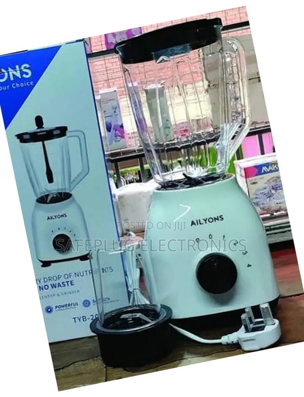 4 Speed - Ailyons Powerful Countertop 2in 1 Blender, Grinder