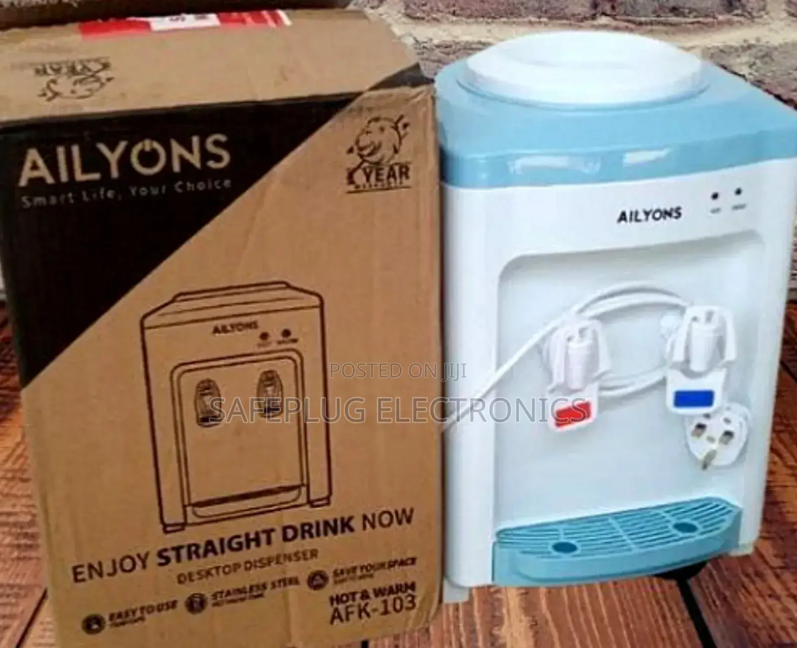 Afk-013 Ailyons - Table Top Hot Normal Water Dispenser