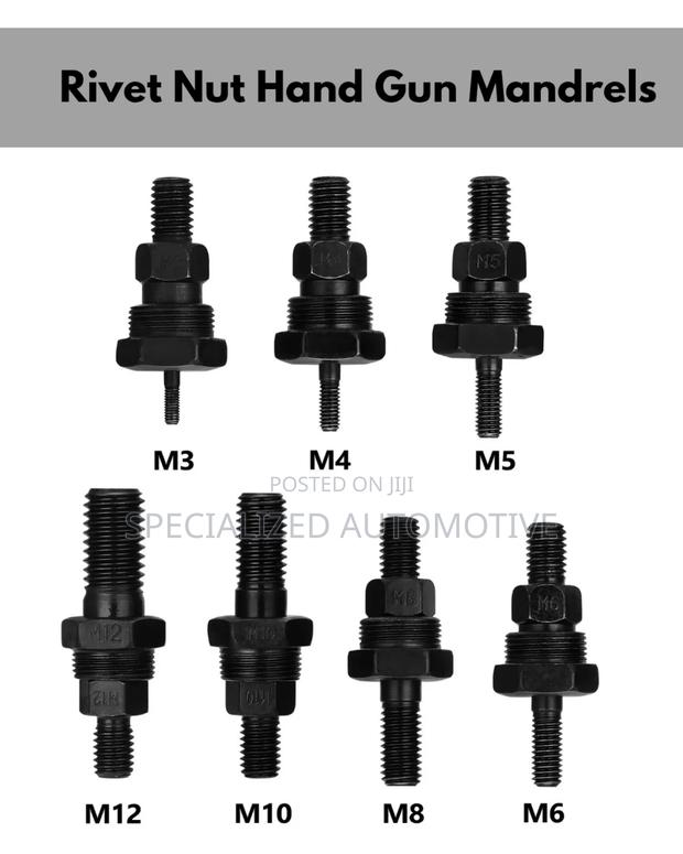 Rivet Nut Hand Gun Mandrels - main view
