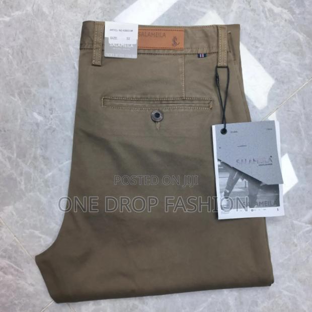 New Plain Formal/Casual Khaki Trousers - thumbnail 2