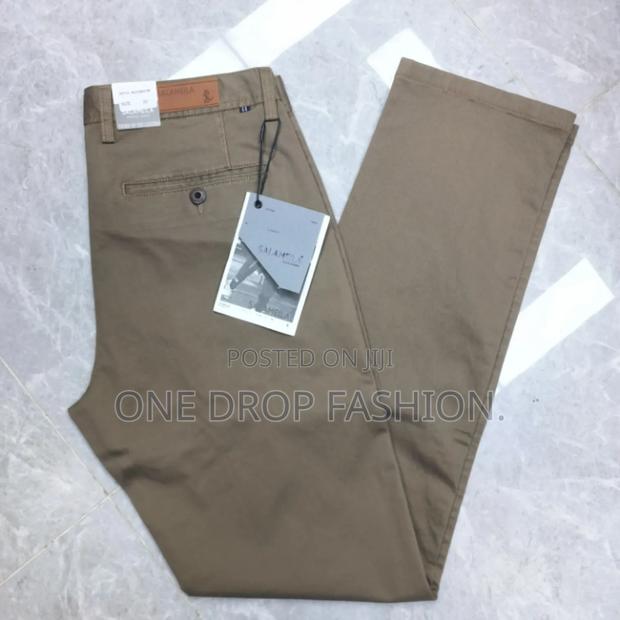 New Plain Formal/Casual Khaki Trousers - thumbnail 3