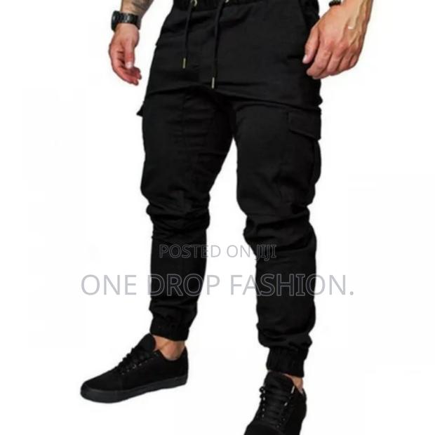 Grey/Black/Beige/Jungle Cargo Pants - thumbnail 2