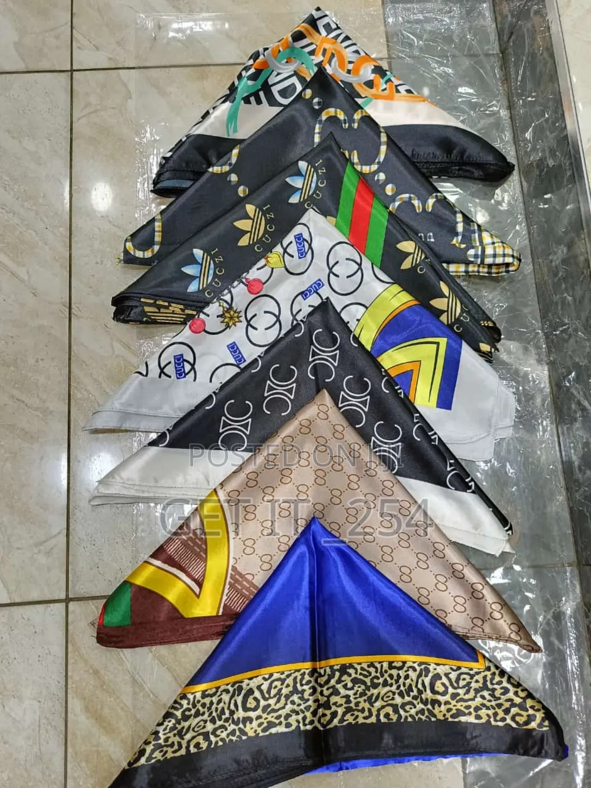 *Silk Scarf Women Satin Shawls Neckerchief/ Casual Scarves