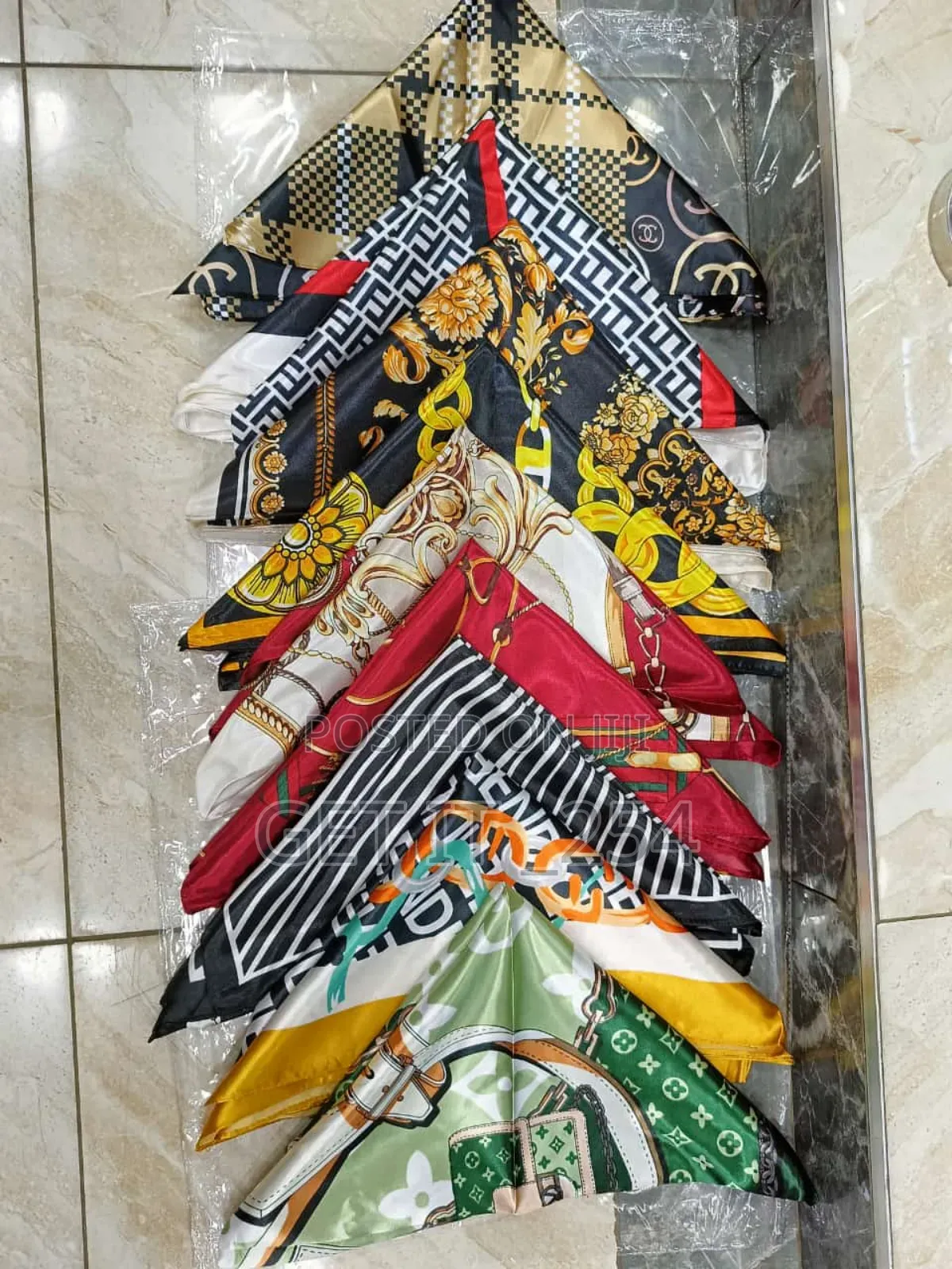 *Silk Scarf Women Satin Shawls Neckerchief/ Casual Scarves