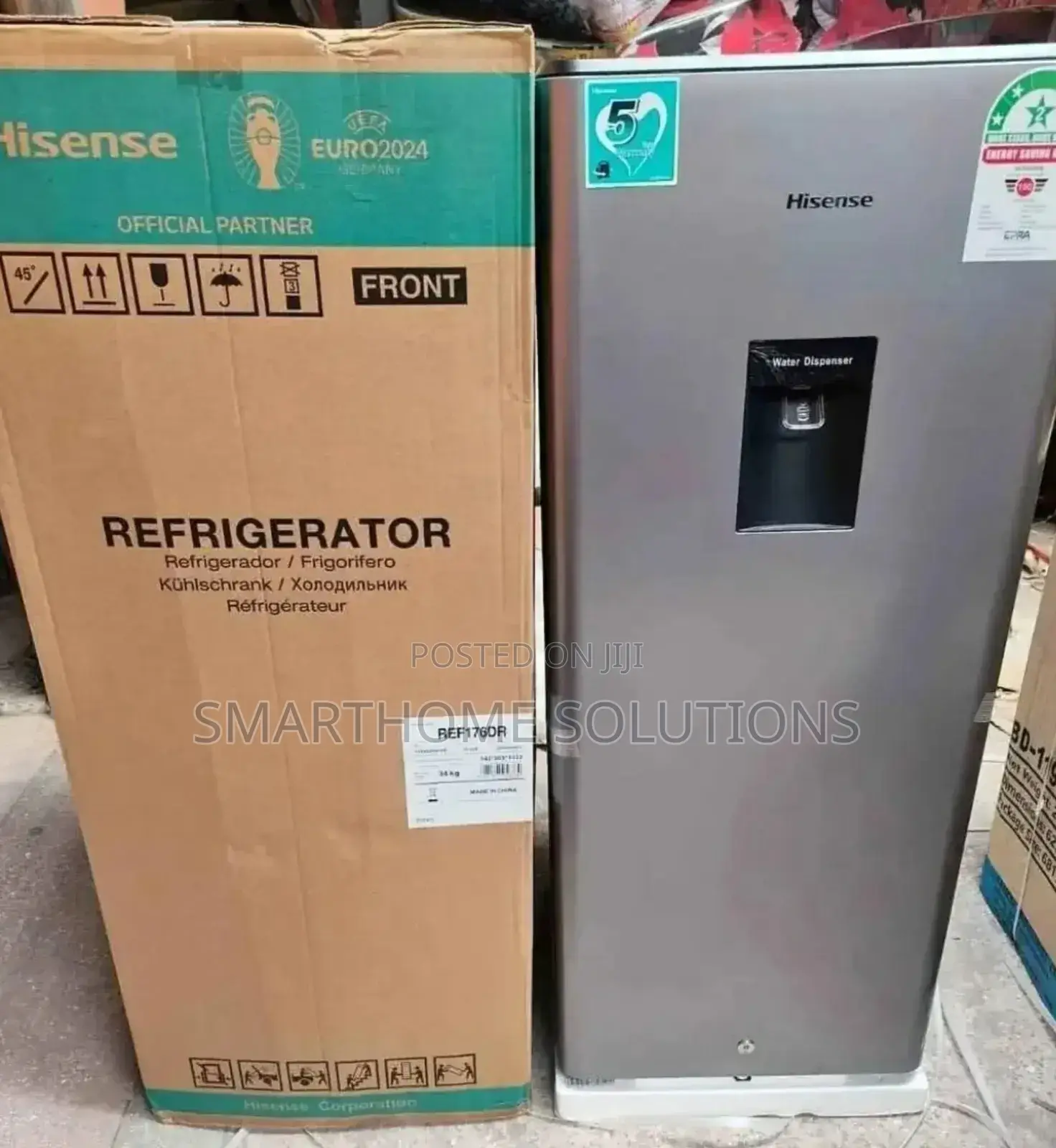 Hisense 176l Single Door Fridge With Dispenser