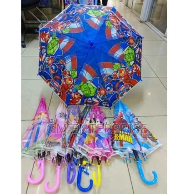 Kids Umbrella Cartoon Themed
