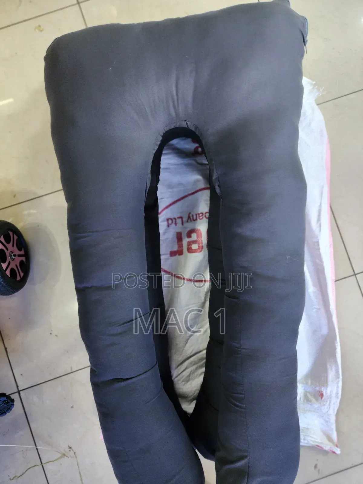 U Shape Pregnancy Pillow Colour Grey