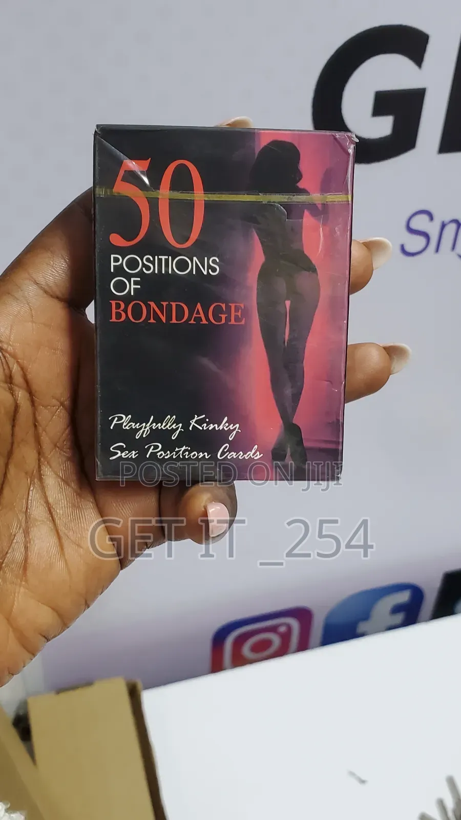 50 Position of Bondage Couple Card Game