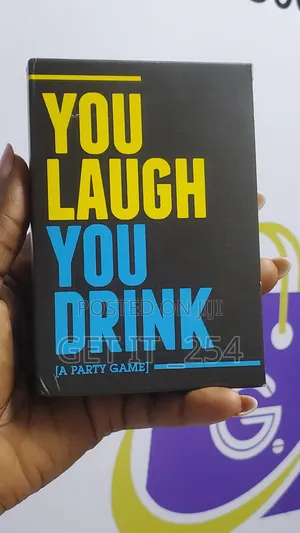 You Laugh You Drink Card Game