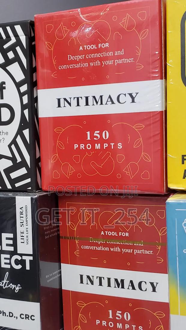 Intimacy Couple Card Game - main view