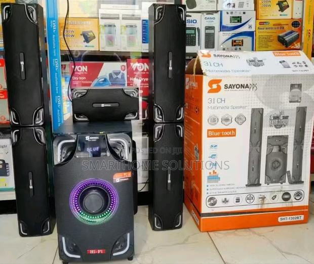 Sayona SHT-1302 Tall Boy Multimedia Hometheater System - main view