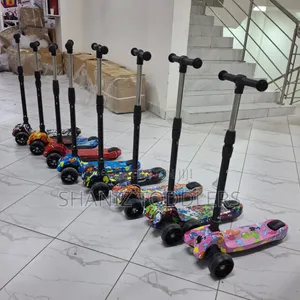 3-10 Yrs Graffiti Scooters