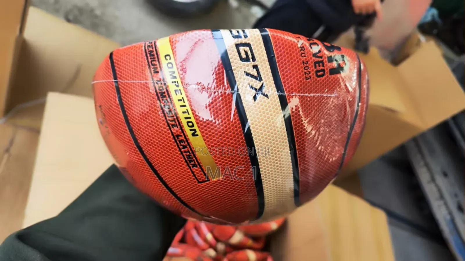 Competition-Grade Basketball Premium Composite Leather