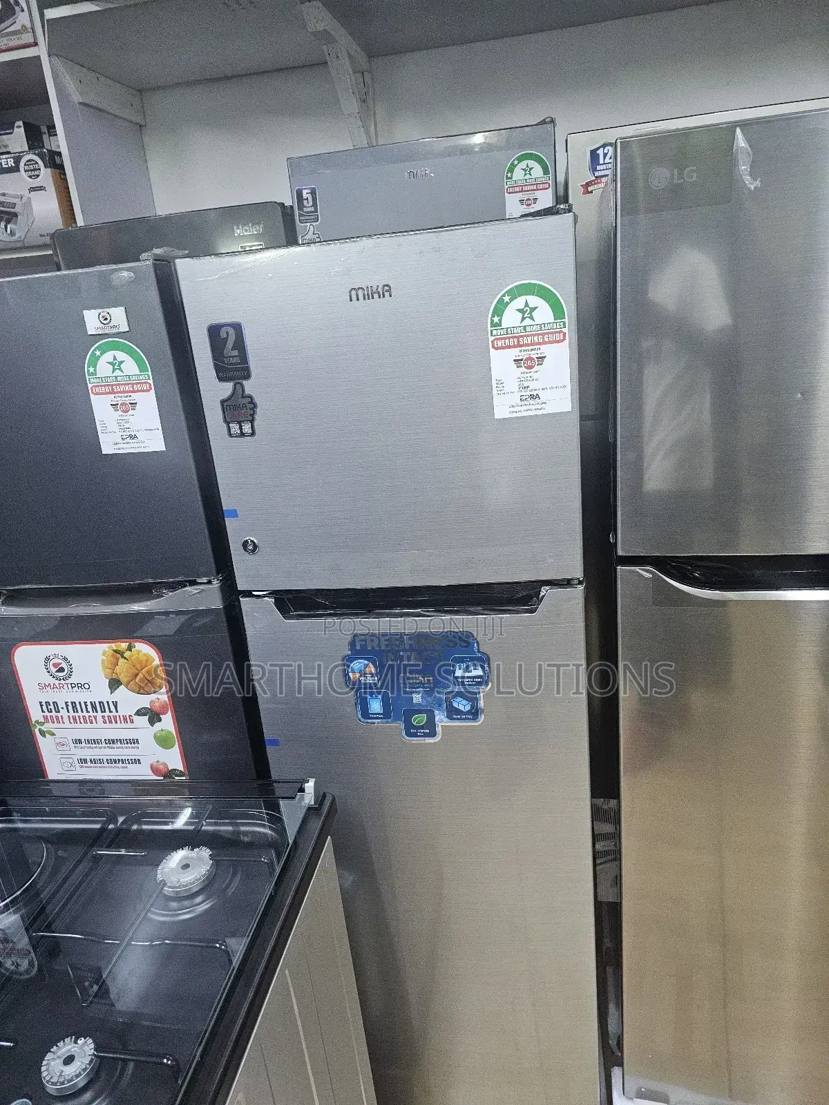 Mika 168litres Fridge Double Door