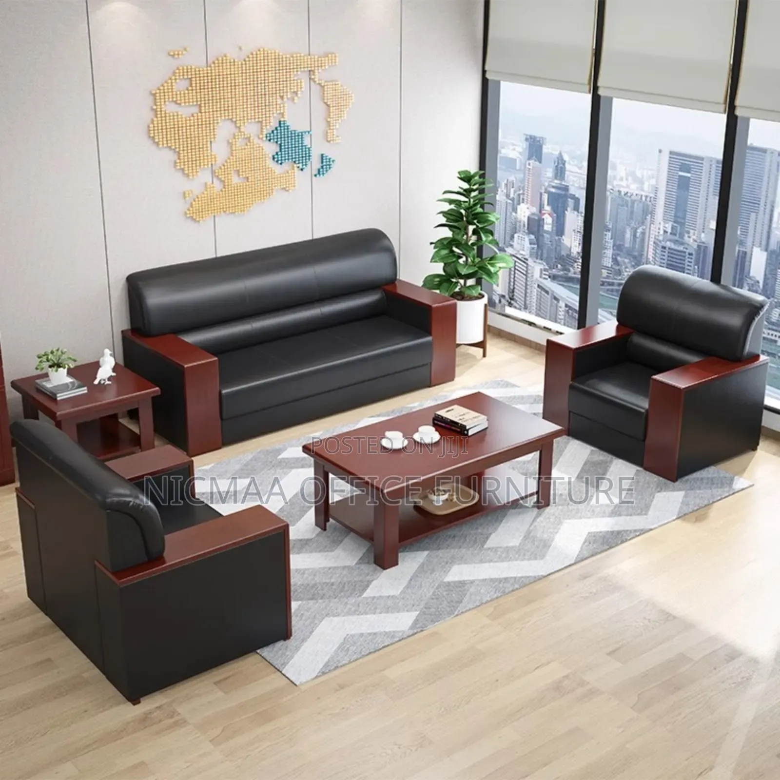 5-Seater Executive Office Sofa