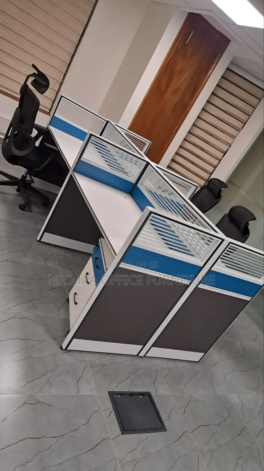 4-Way Office Workstation