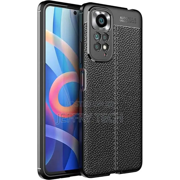 Xiaomi Redmi Note 11s Litchi Carbon Fiber Case Anti Protecti