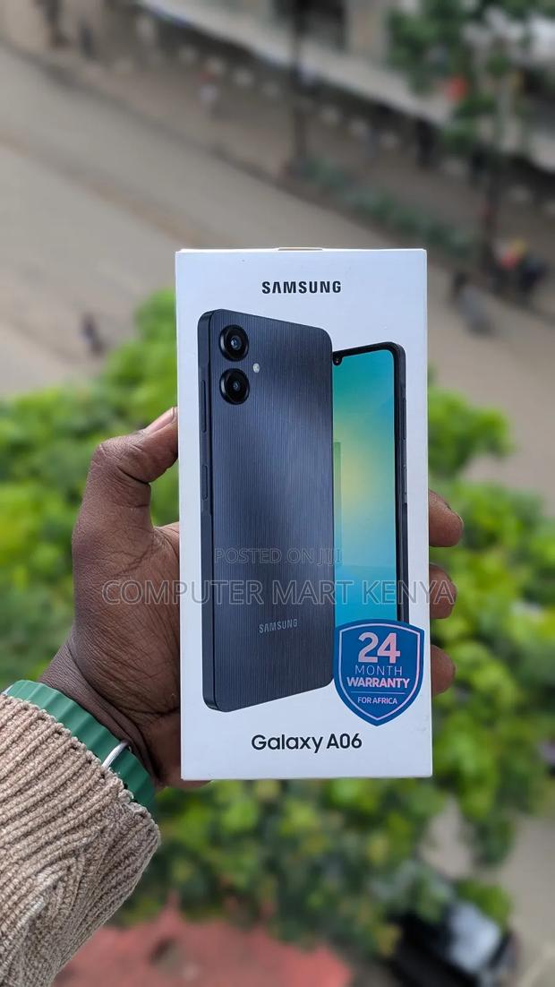New Samsung Galaxy A06 128 GB Black
