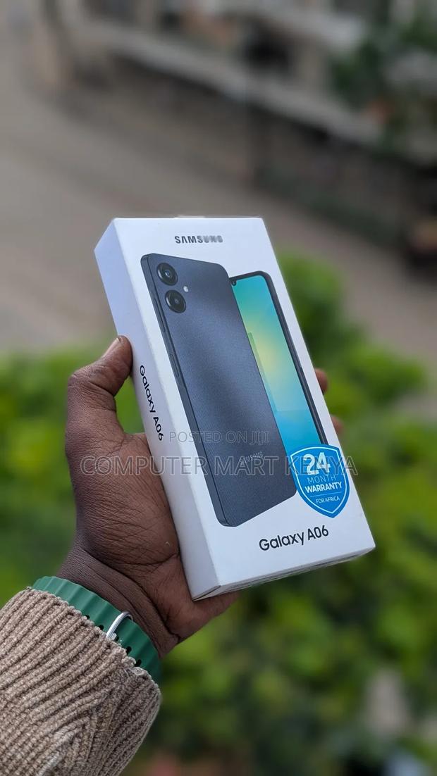 New Samsung Galaxy A06 128 GB Black - thumbnail 2