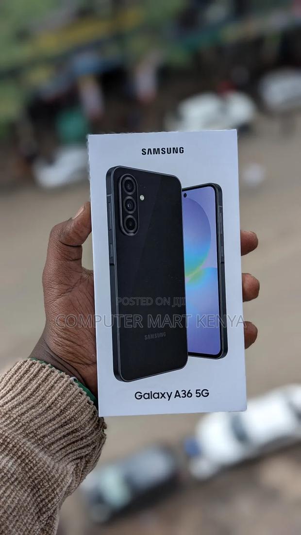 New Samsung Galaxy A36 256 GB Black - main view