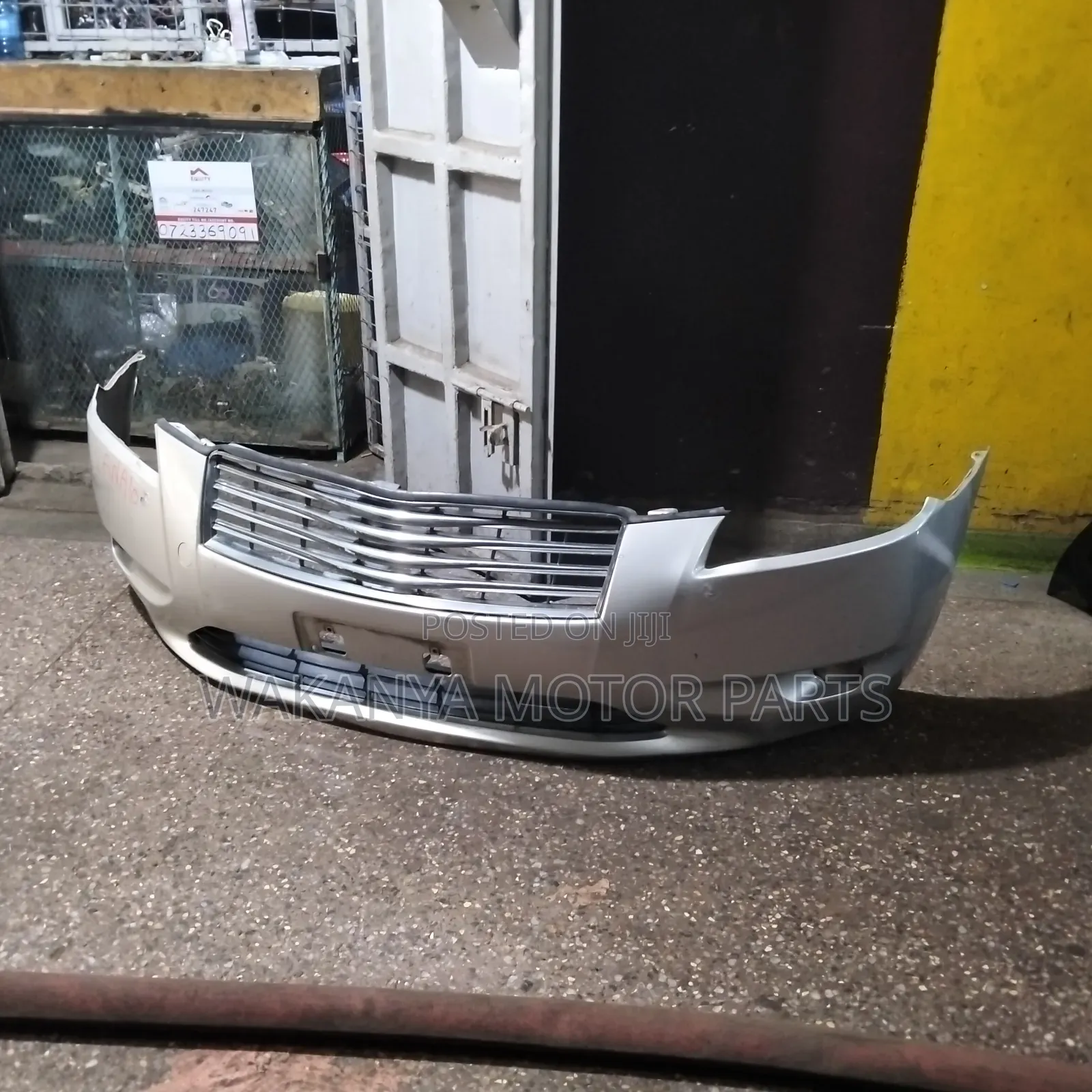 Toyota Mark X Zio 2008/2009 Front Bumper Complete, Ex Japan
