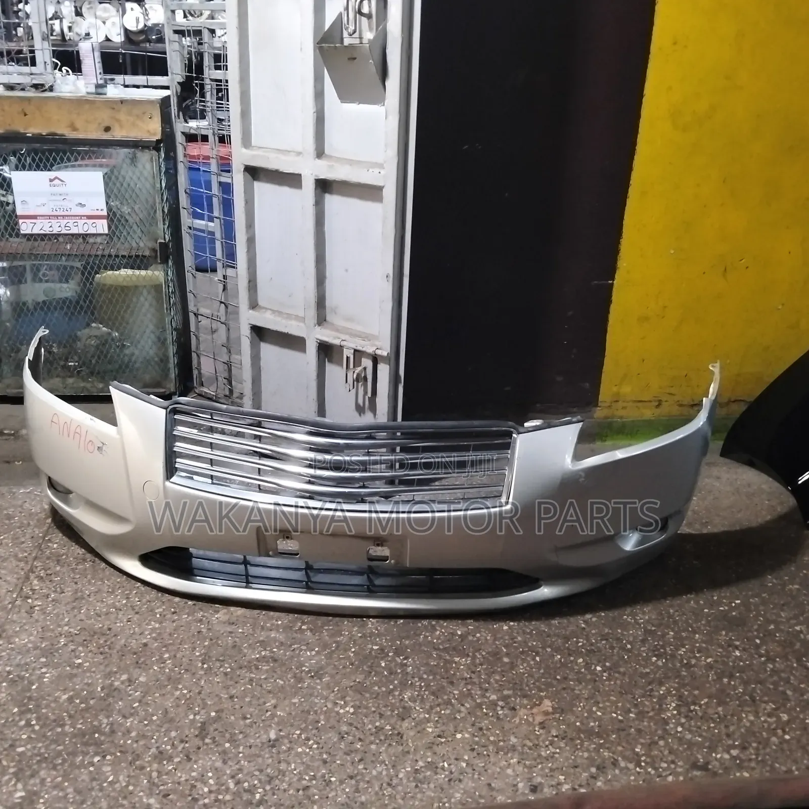 Toyota Mark X Zio 2008/2009 Front Bumper Complete, Ex Japan