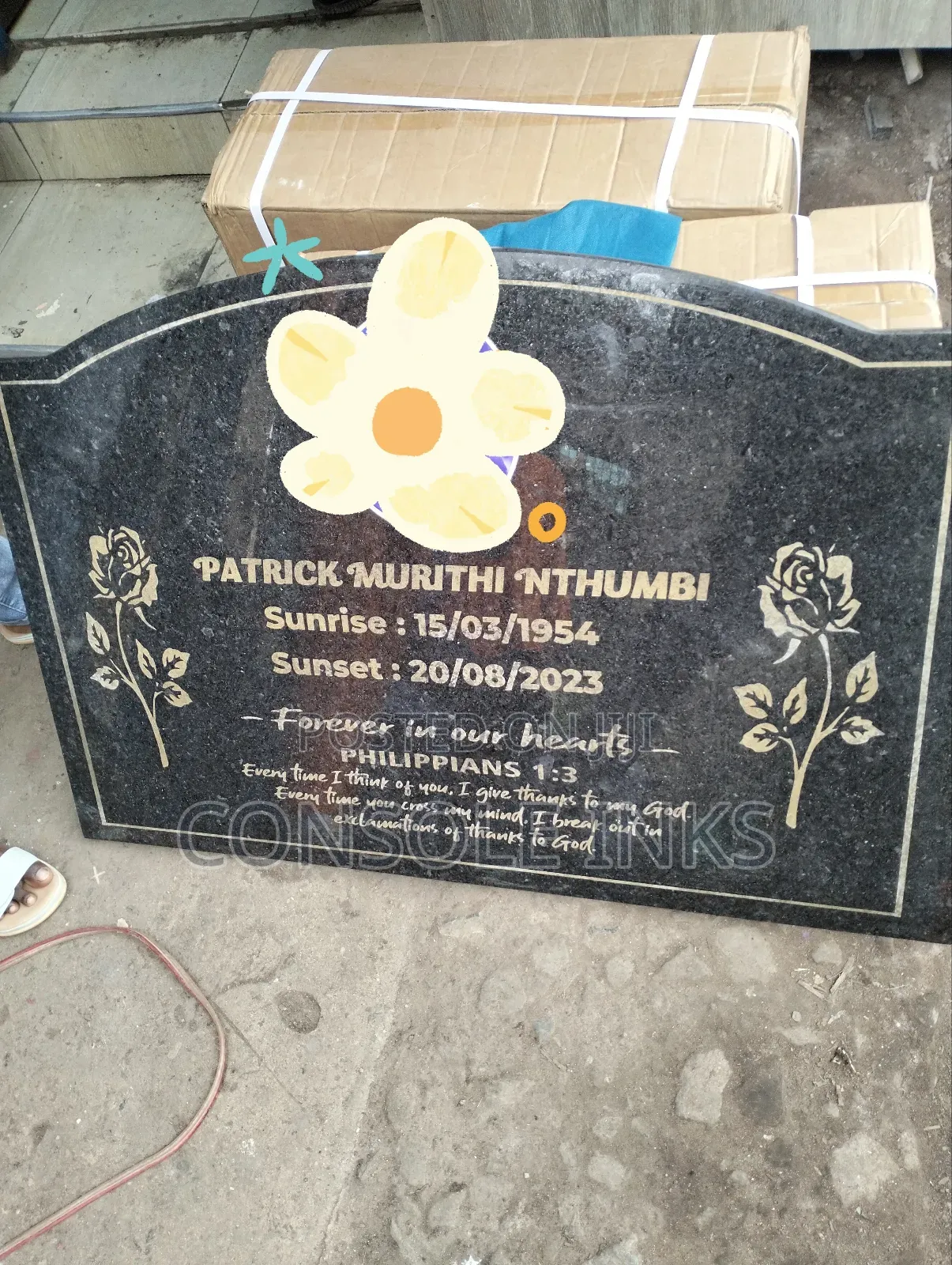 Executive Memorial Stone's