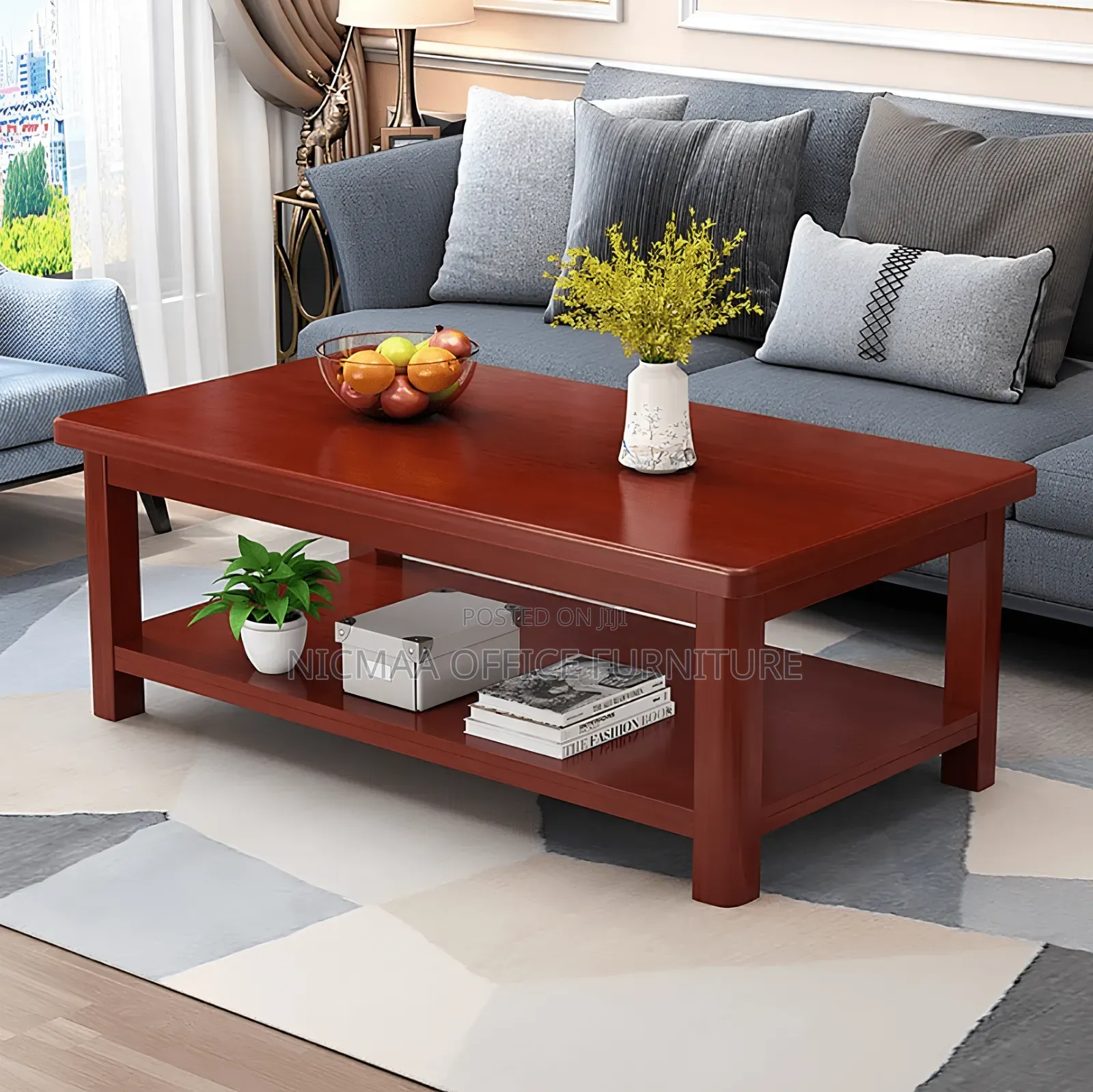 Executive Mahogany Coffee Table