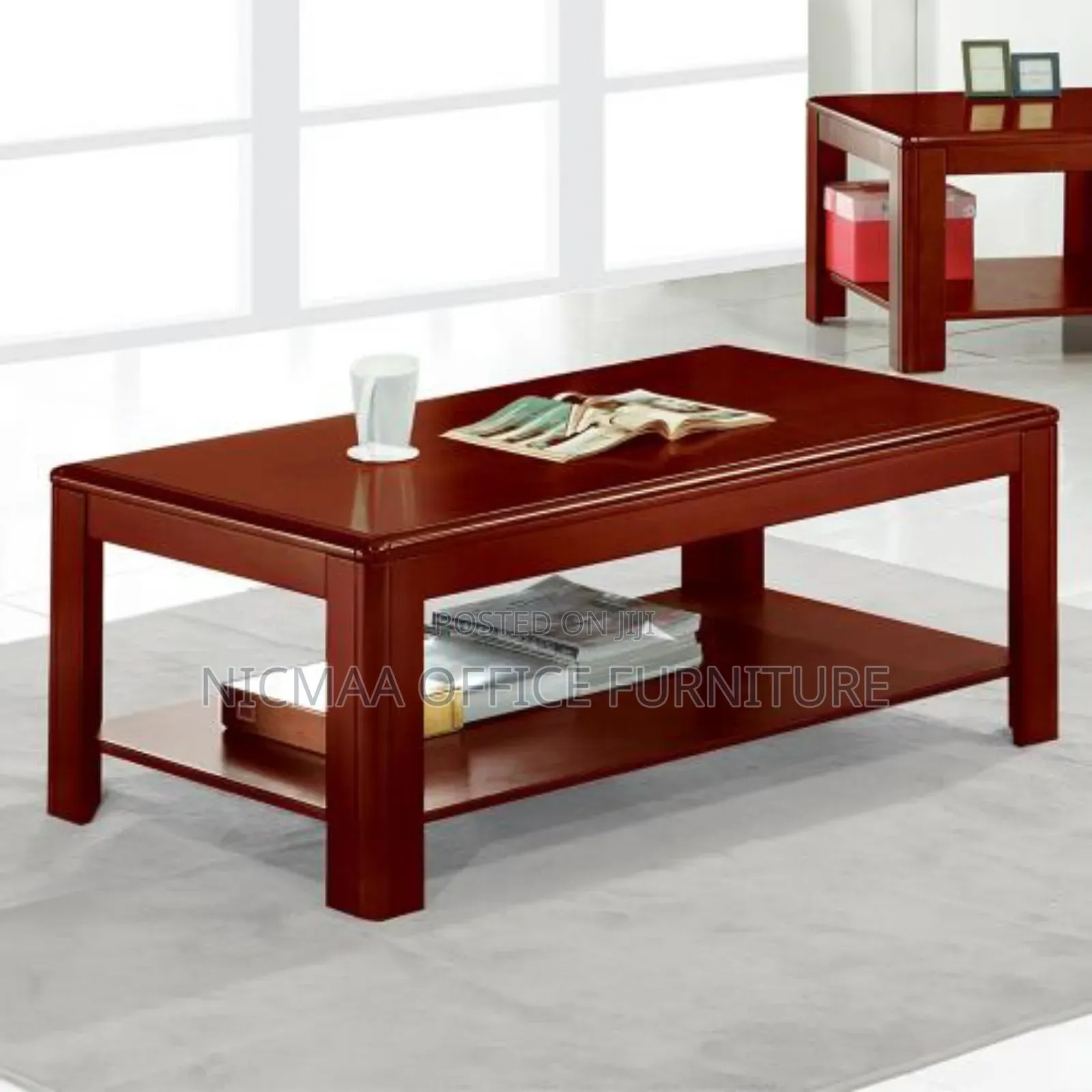 Executive Mahogany Coffee Table